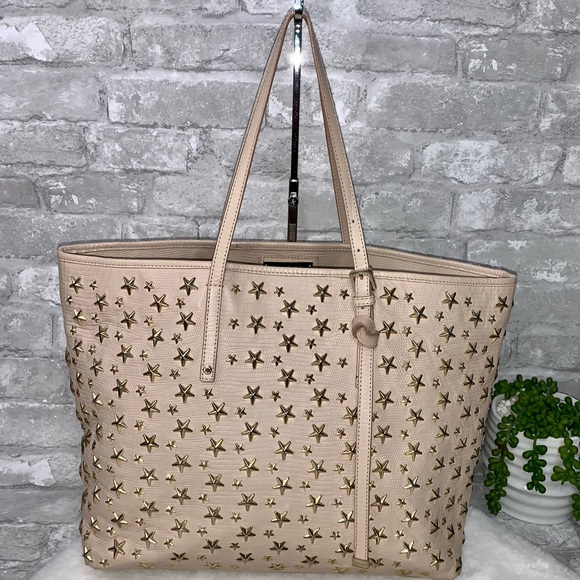 🆂🅾🅻🅳 Jimmy Choo Sasha Star-Studded Tote Bag - Picture 2 of 16